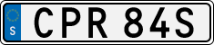 License plate of Sweden, Regular plates