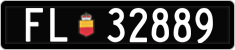 License plate of Liechtenstein, Cars