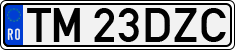 License plate of Romania, Regular plates