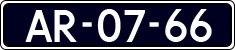 License plate of the Netherlands, Imported oldtimers (cars)