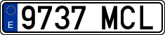 License plates of Spain, Ordinary (2000)
