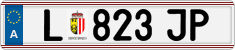 License plate of Austria, Regular plates