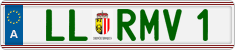 License plate of Austria, Vanity Plates