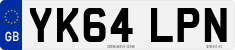 License plate of the United Kingdom, 2001 year system