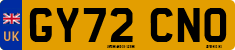 License plate of the United Kingdom, 2001 year system