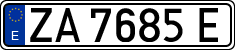License plates of Spain, 1971 year series