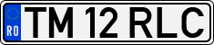 License plate of Romania, Regular plates