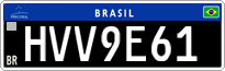 License plate of Brazil, Oldtimers (Mercosul)