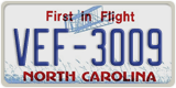 North Carolina, ABC-1234
