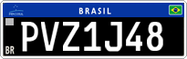 License plate of Brazil, Oldtimers (Mercosul)