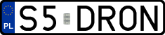 License plates of Poland, Vanity Plates