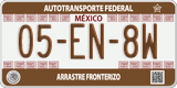 Federal license plates, Federal (00-AA-0A)