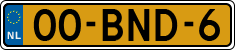 License plate of the Netherlands, Heavy Commercial Vehicles (1994 system)