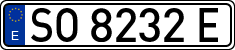 License plates of Spain, 1971 year series