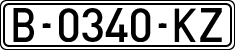 License plates of Spain, 1971 year series