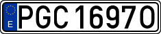 License plates of Spain, Official and military plates