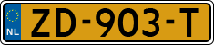 License plate of the Netherlands, Cars