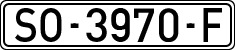 License plates of Spain, 1971 year series