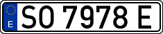 License plates of Spain, 1971 year series