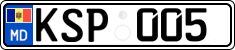 License plate of Moldova, Cars (2015)