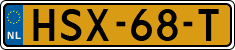 License plate of the Netherlands, Cars