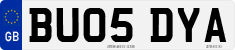 License plate of the United Kingdom, 2001 year system