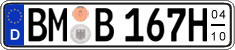 German license plate, Seasonal plates (Oldtimers)