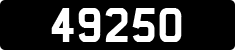 License plate of Guernsey, Regular plates