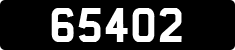 License plate of Guernsey, Regular plates