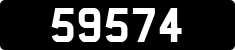 License plate of Guernsey, Regular plates