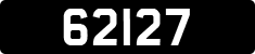 License plate of Guernsey, Regular plates