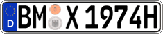 German license plate, Plates for oldtimers (type 