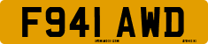 License plate of the United Kingdom, 1983 year system
