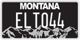 Montana, Specialty plates (ABC123)