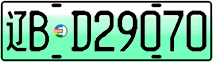 License plate of China, Electric vehicles