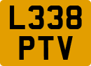 License plate of the United Kingdom, 1983 year system