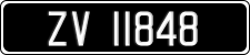 License plate of Ireland, Oldtimers