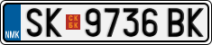 License plate of North Macedonia, Regular plates (2012)