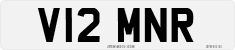 License plate of the United Kingdom, 1983 year system