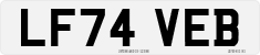 License plate of the United Kingdom, 2001 year system