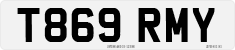License plate of the United Kingdom, 1983 year system