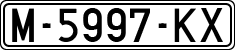 License plates of Spain, 1971 year series