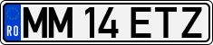 License plate of Romania, Regular plates