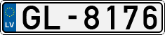 License plate of Latvia, Regular car plates