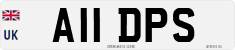 License plate of the United Kingdom, 1983 year system