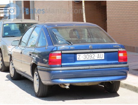 Z 3092 AU, Opel Vectra