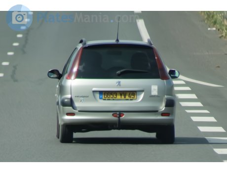 6653 YV 49, Peugeot 206