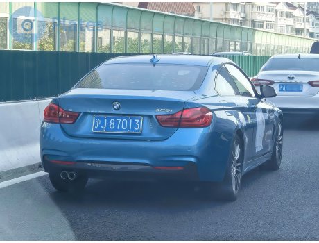 沪J·87013, BMW 4 Series