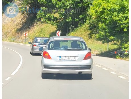 CH 1660 BA, Peugeot 207
