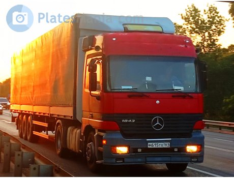 м615тх161, Mercedes-Benz Actros
